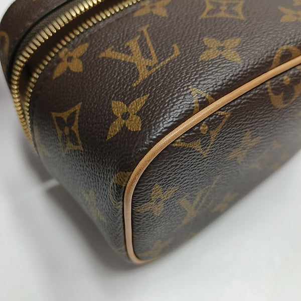 NICE Super Mini Monogram Coated Canvas Brown