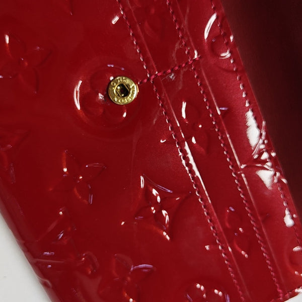 PORTE MONNAIE Patent Leather Red Wallet
