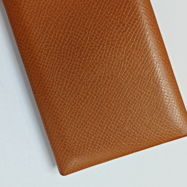 Calvi Epsom Brown Card Holder