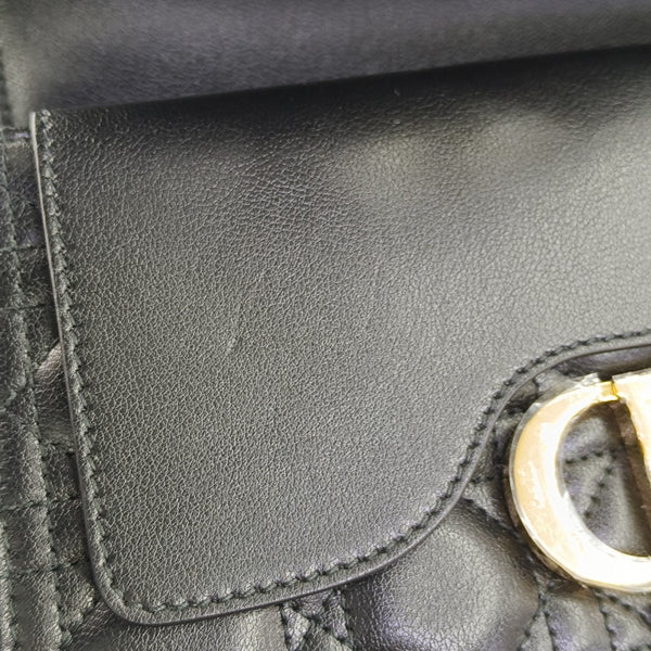Cannage Lambskin Small Black