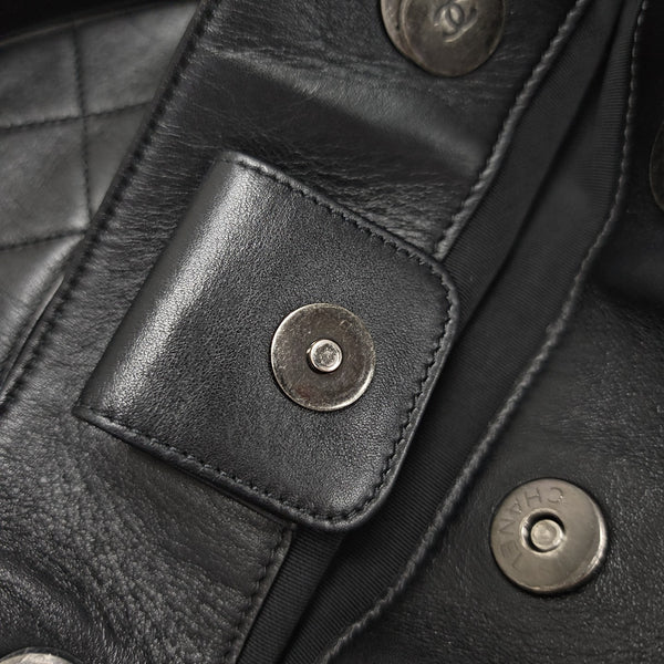 Calfskin Tote Bag Black