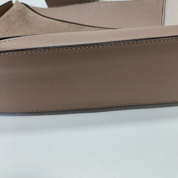 Puzzle Small Calfskin Beige