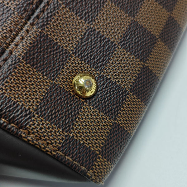 KENSINGTON BOWLING Damier Ebene Coated Canvas Brown