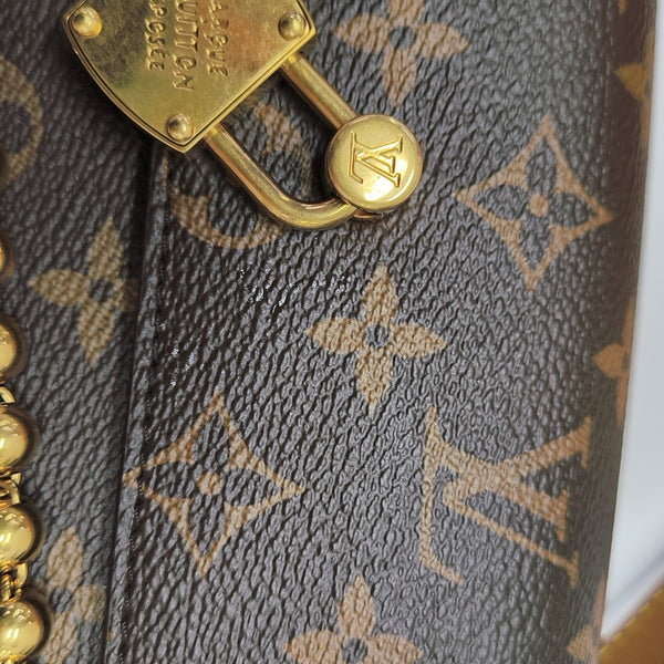 STEAMER Mini Monogram Coated Canvas Brown