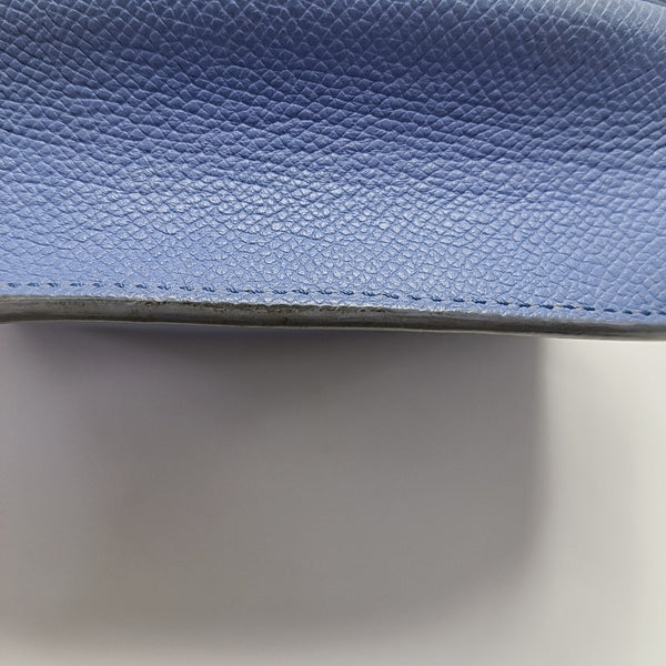 TROTTEUR Small Calfskin Blue