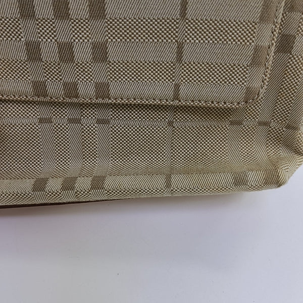 Canvas Shoulder Bag Beige