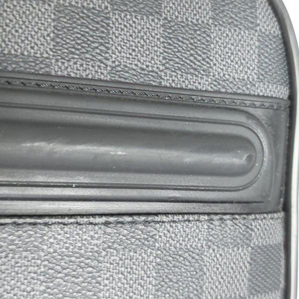 PEGASE 55 Damier Graphite Coated Canvas Black