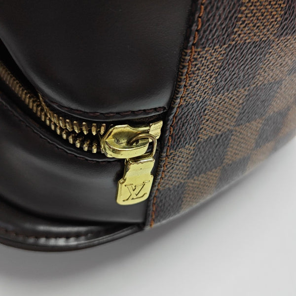 SARRIA HORIZONTAL Damier Ebene Coated Canvas Brown