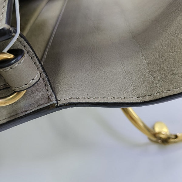 Nile Small Calfskin Gray