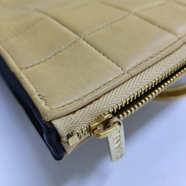 Quilted Lambskin Beige