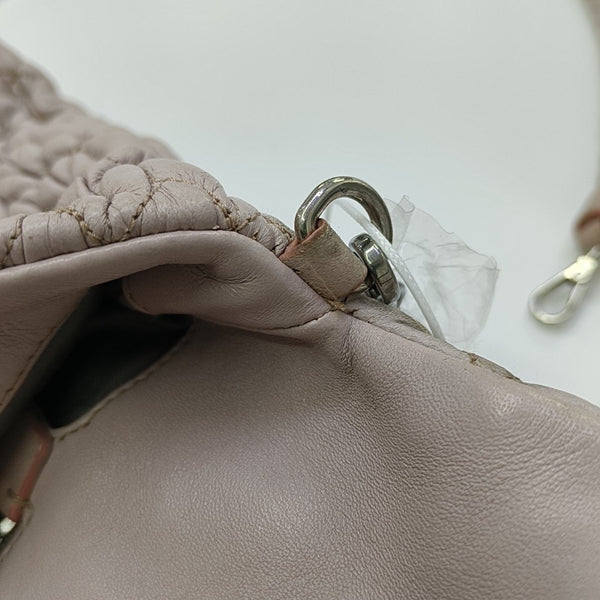 Crystal Quilted Lambskin Pink
