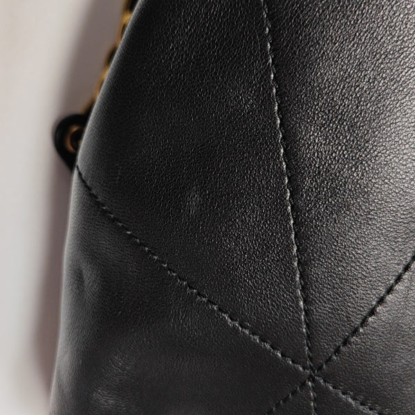 JAMIE 4.3 Quilted Lambskin Black