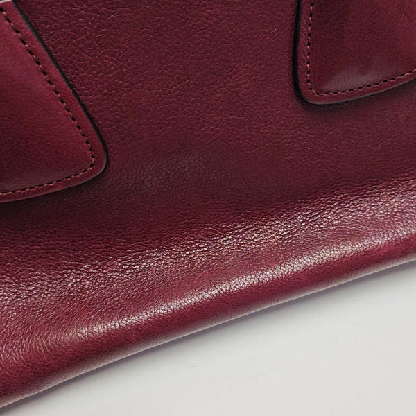 Calfskin Tote Bag Red
