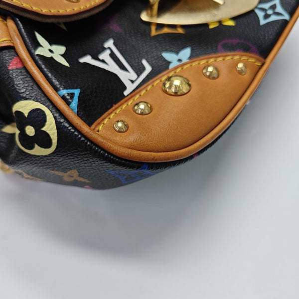 LV × TM MARILYN Monogram Coated Canvas Black