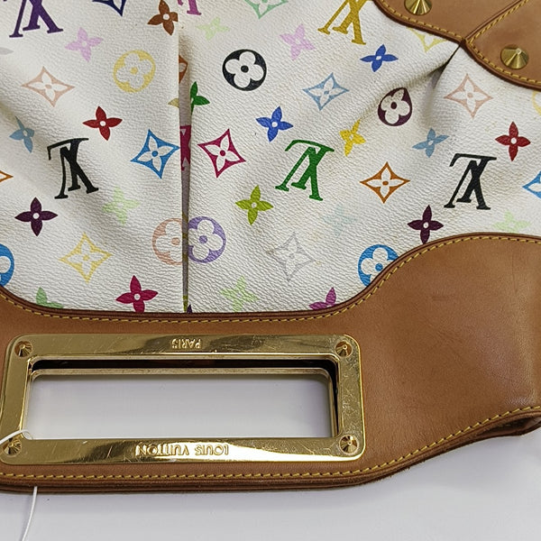 LV × TM JUDY MM Monogram Coated Canvas White