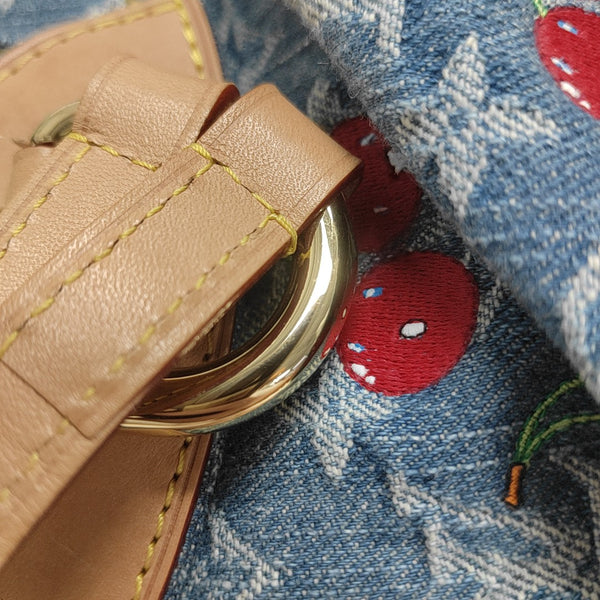 VENICE Monogram Denim Blue