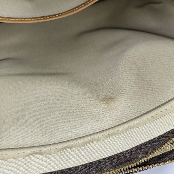 ALIZÉ Monogram Coated Canvas Brown