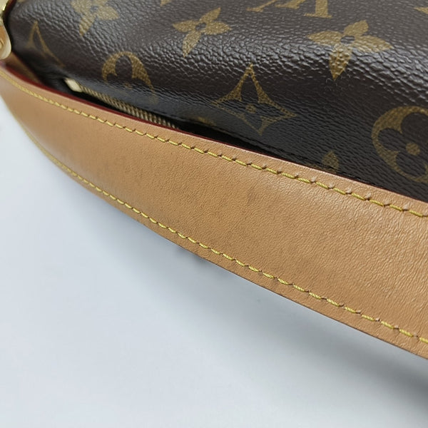 SIDE TRUNK MM Monogram Coated Canvas Brown