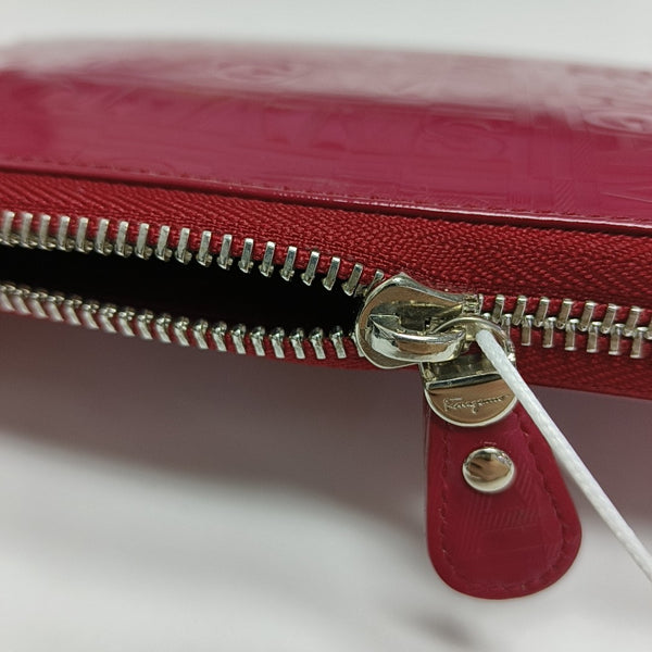 Leather Wallet Red