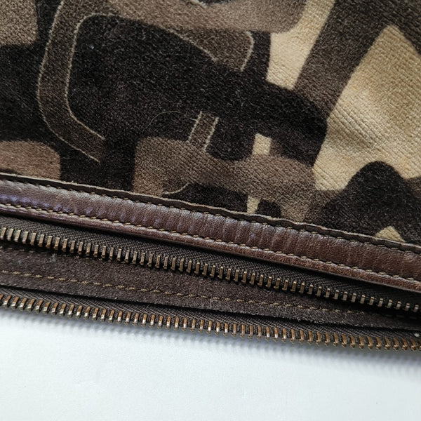 Fabric Shoulder Bag Multicolor