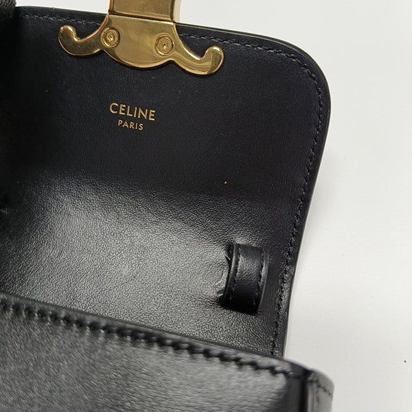 TRIOMPHE Mini Calfskin Black
