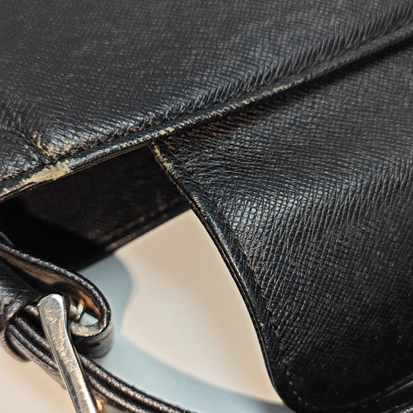 Calfskin Bucket Bag Black