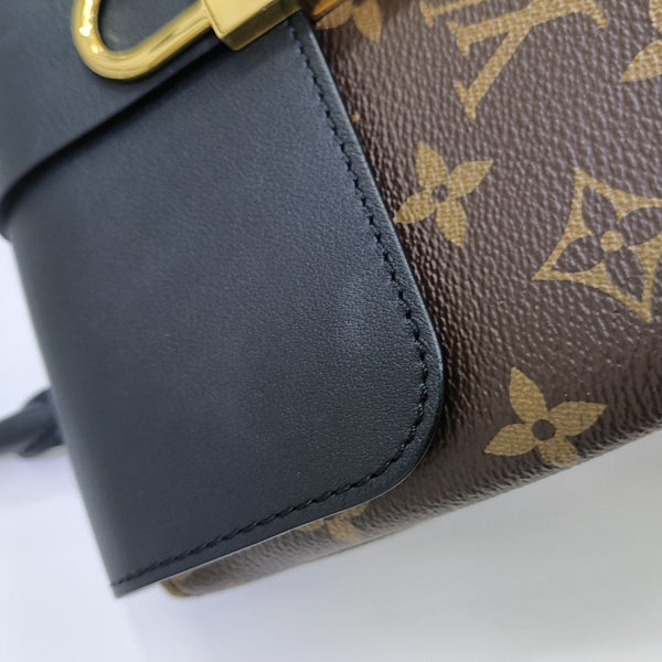 LOCKY BB Monogram Coated Canvas Brown