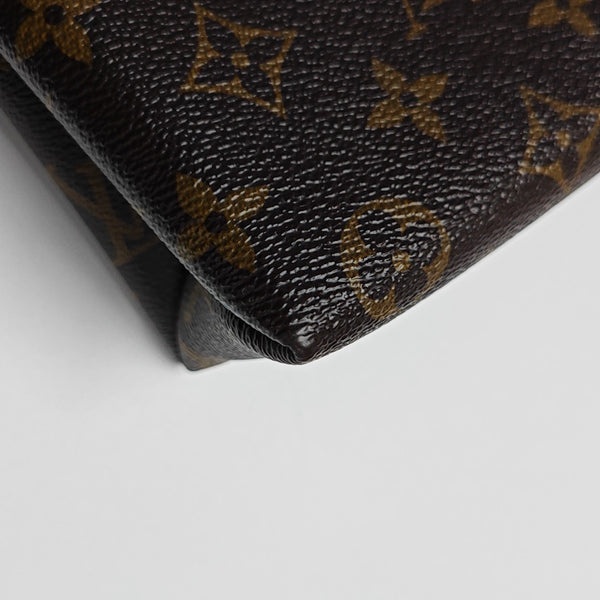 LOCKY BB Monogram Coated Canvas Brown