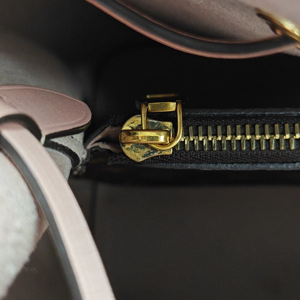 NÉONOÉ MM Monogram Coated Canvas Brown