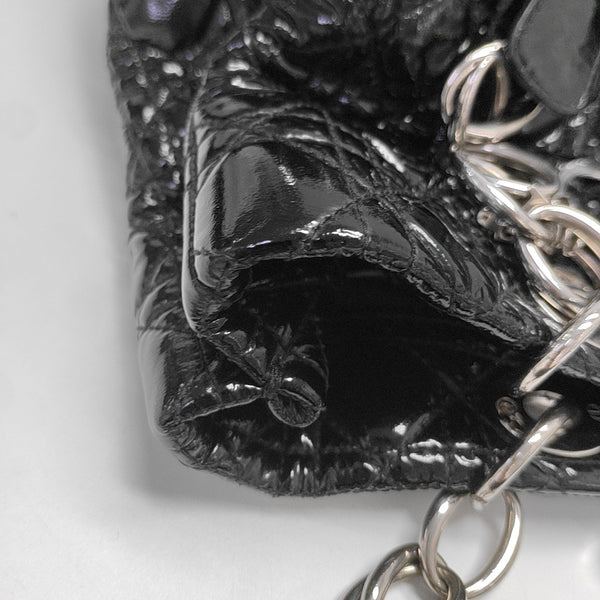 Dior Soft Cannage Patent Leather Black
