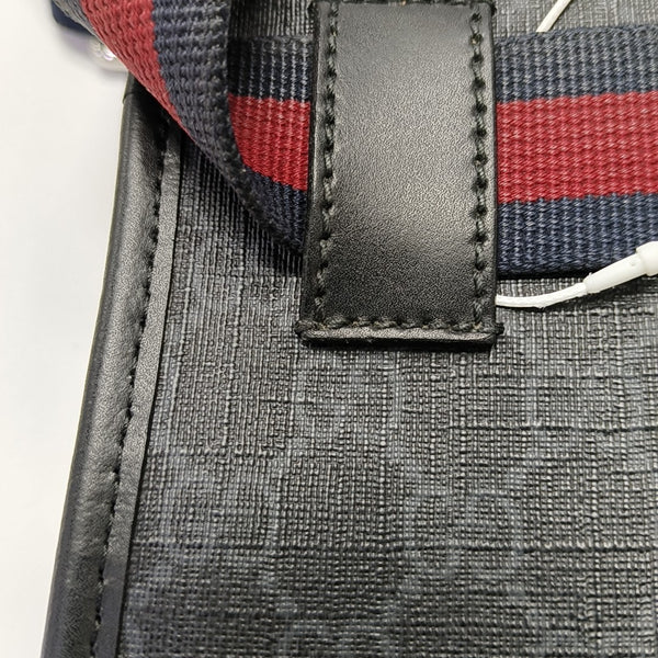 Neo Vintage Monogram Coated Canvas Black