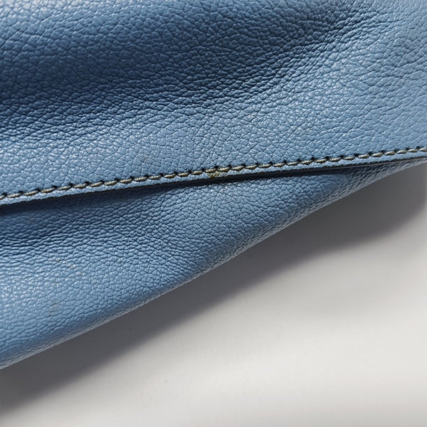 Calfskin Tote Bag Blue