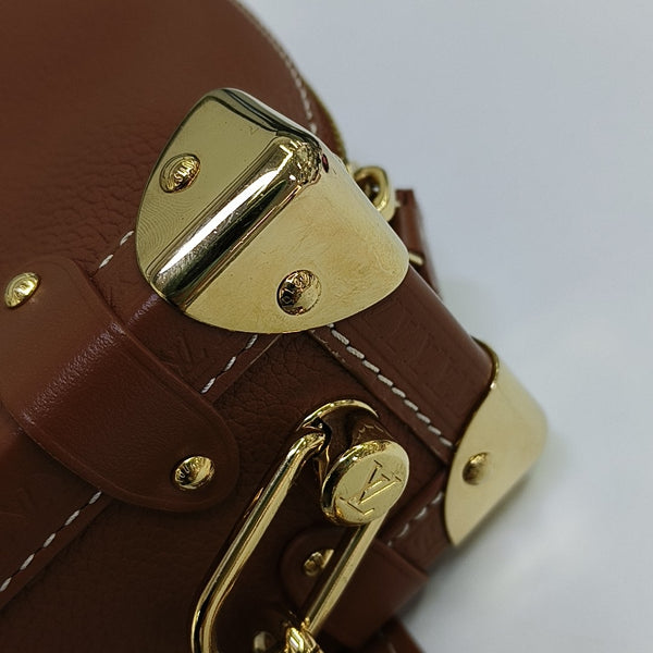 SIDE TRUNK PM Calfskin Brown