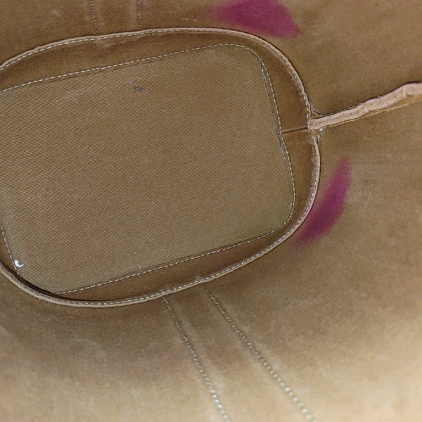Authenticated pre-owned TRIOMPHE CANVAS Coated Canvas Brown - Shoulder Bag at Looply
