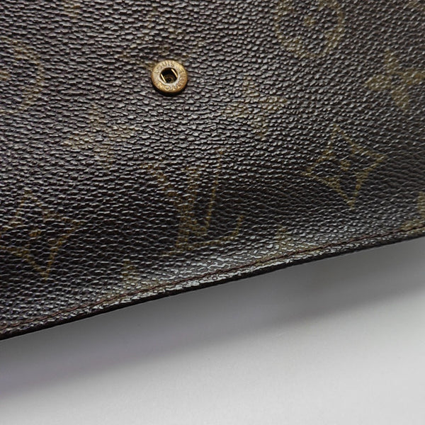 POCHETTE RABAT Monogram Coated Canvas Brown