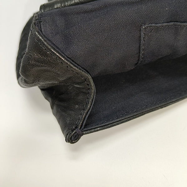 Calfskin Clutch Black