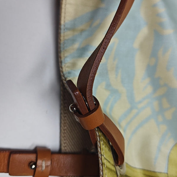 Fabric Top Handle Bag Multicolor