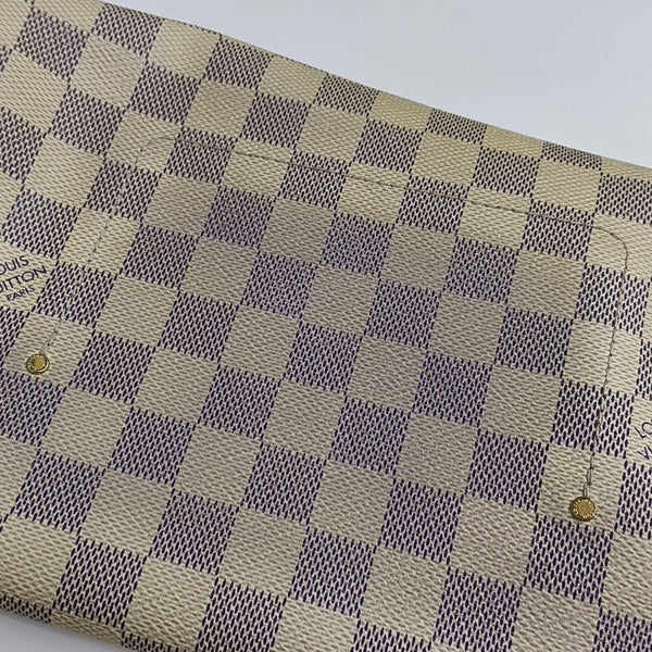 FAVORITE PM Damier Azur Coated Canvas White