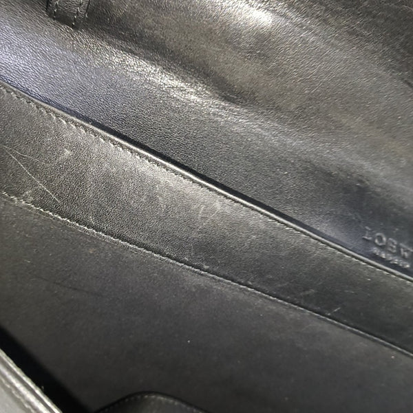 Calfskin Shoulder Bag Black