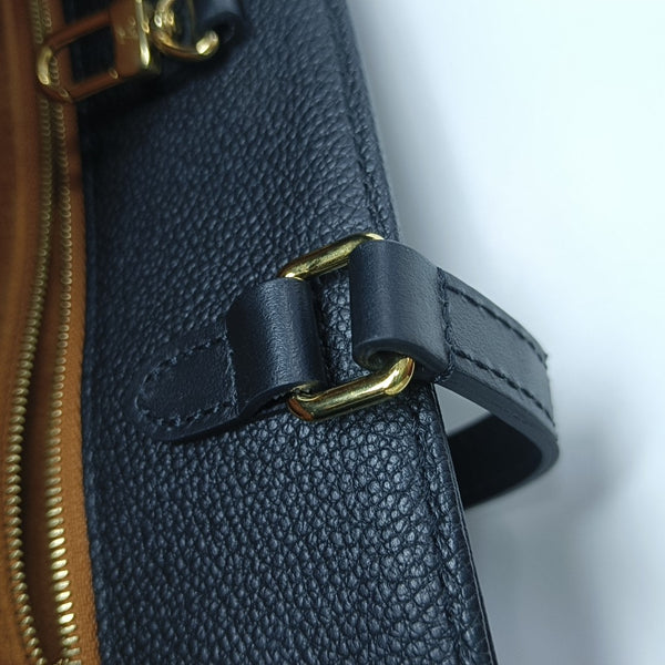 ONTHEGO MM Monogram Calfskin Black