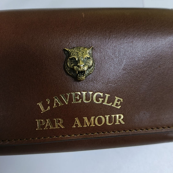 Animalier Large Calfskin Brown