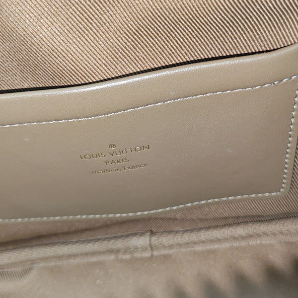UTILITY Monogram Coated Canvas Brown