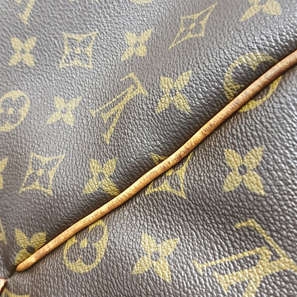 TOTALLY MM Monogram Coated Canvas Brown