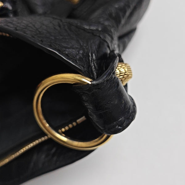 Classic City Small Lambskin Black