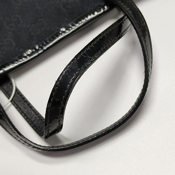 Monogram Canvas Top Handle Bag Black