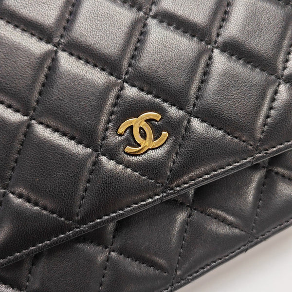 WOC Mini Lambskin Black