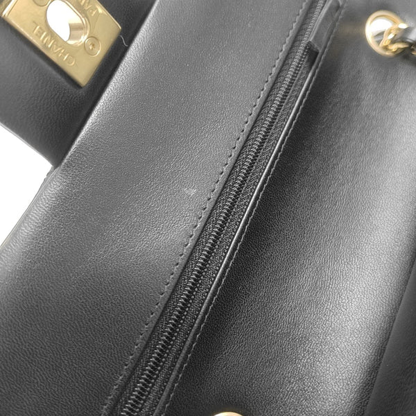 Quilted Lambskin Small Black