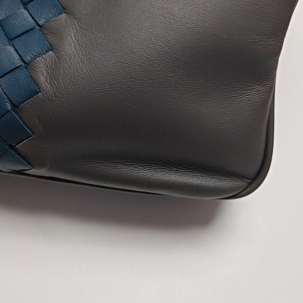Calfskin Crossbody Bag Gray