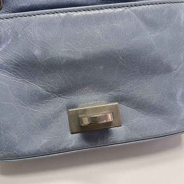 Matelassé Mini Lambskin Blue