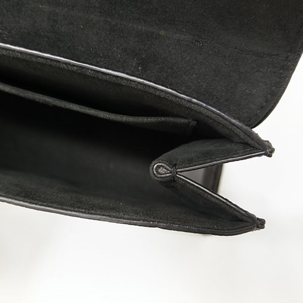 SAINT SULPICE Calfskin Black